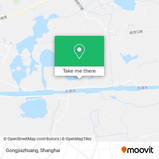 Gongjiazhuang map