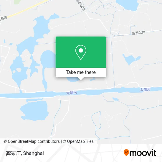 龚家庄 map