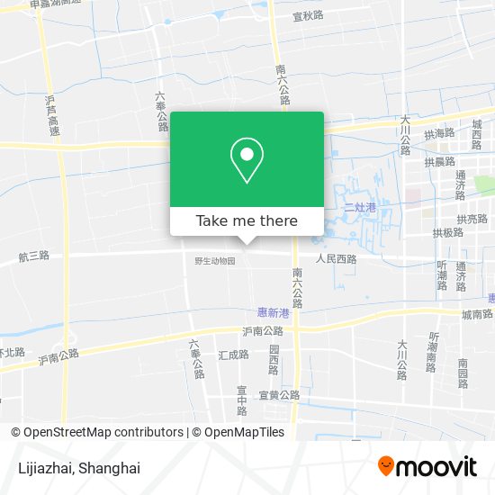 Lijiazhai map