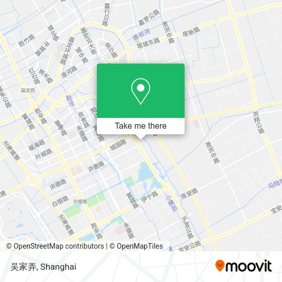 吴家弄 map