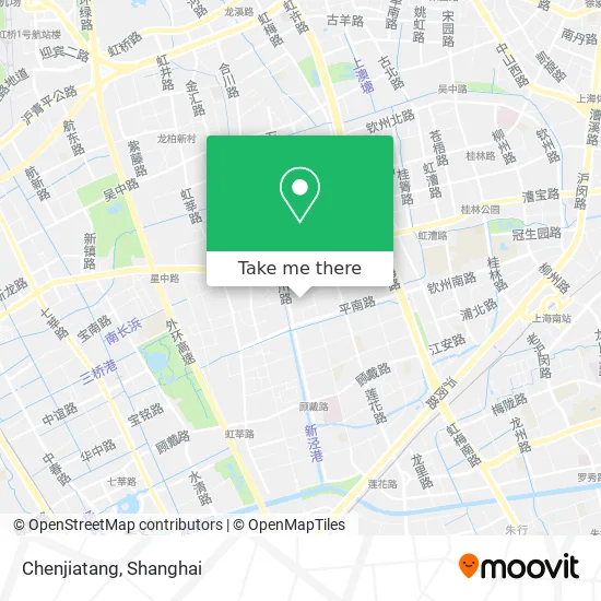 Chenjiatang map