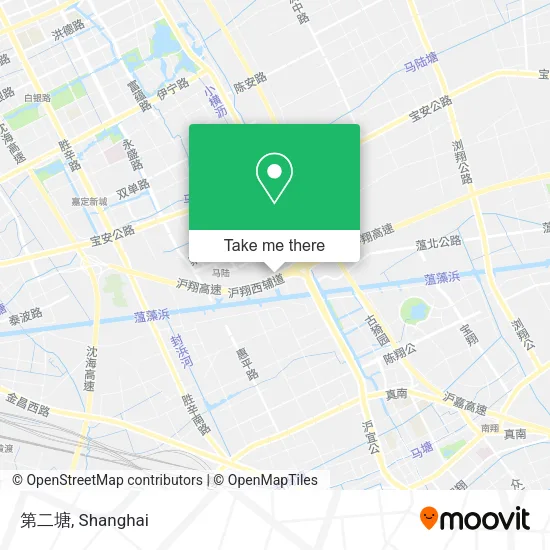 第二塘 map
