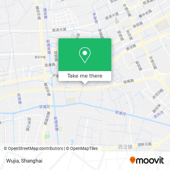 Wujia map