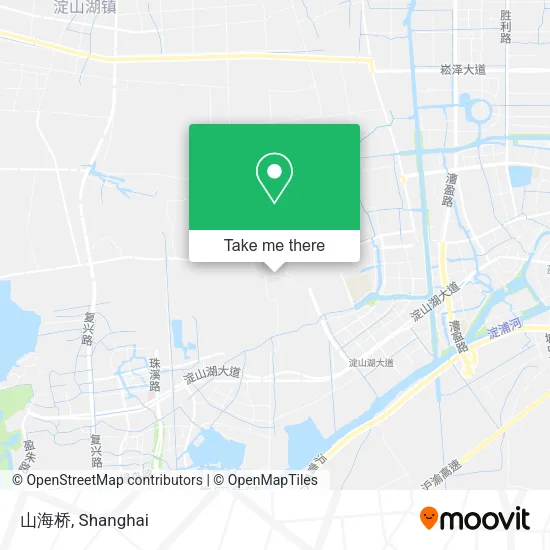 山海桥 map