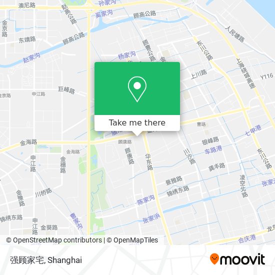 强顾家宅 map