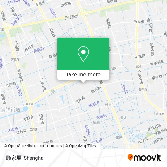 顾家堰 map