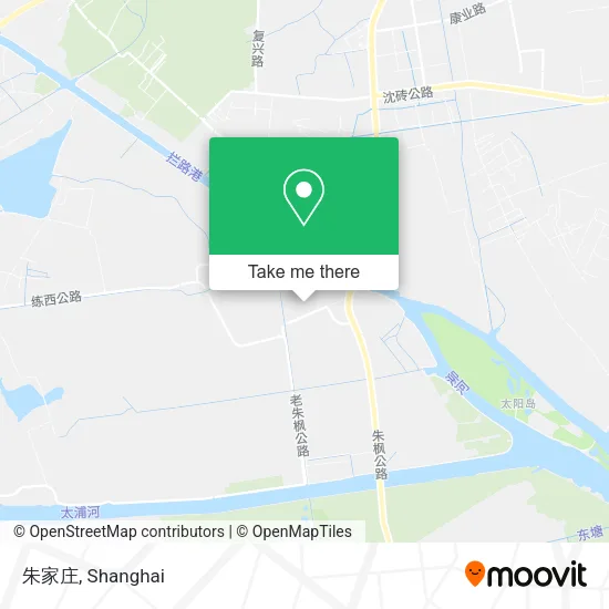 朱家庄 map