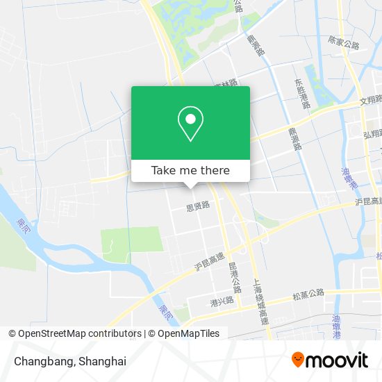 Changbang map