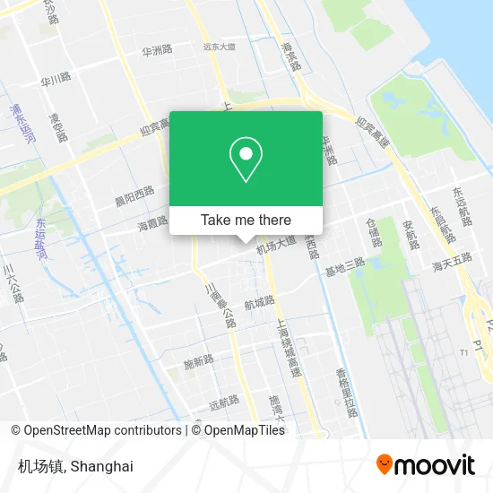 机场镇 map