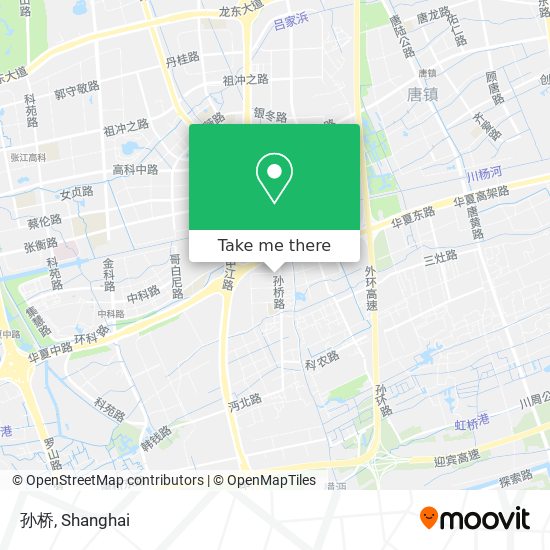 孙桥 map
