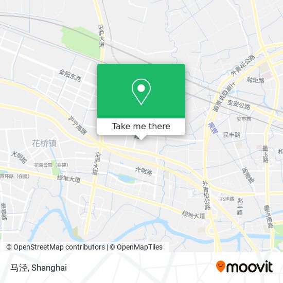 马泾 map
