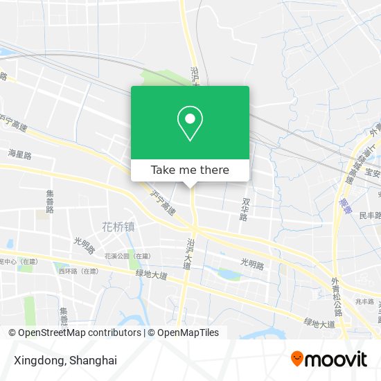Xingdong map