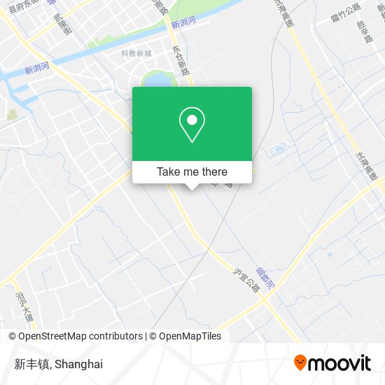 新丰镇 map