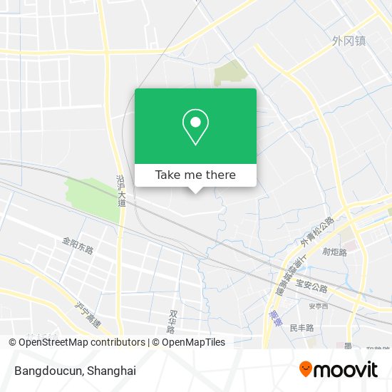 Bangdoucun map