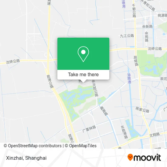 Xinzhai map