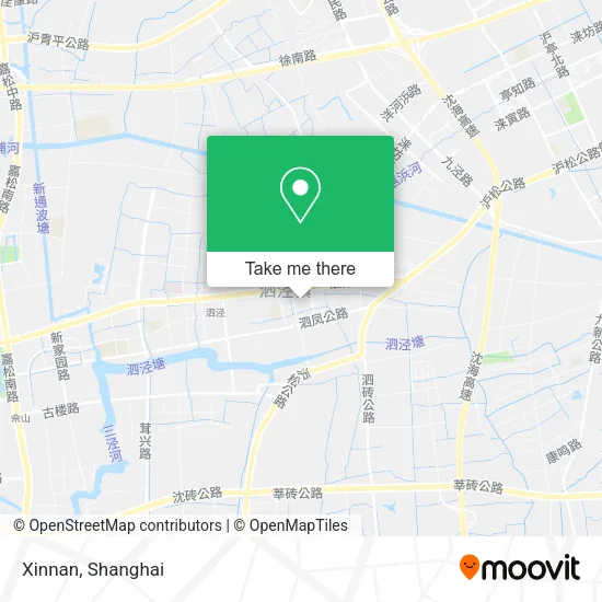 Xinnan map