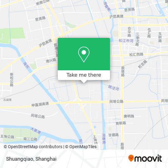 Shuangqiao map