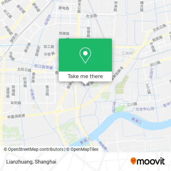 Lianzhuang map