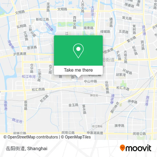 岳阳街道 map