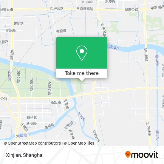 Xinjian map