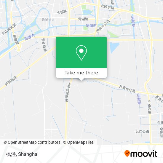 枫泾 map