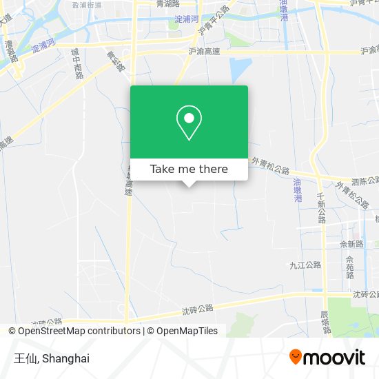 王仙 map