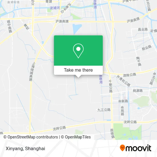 Xinyang map