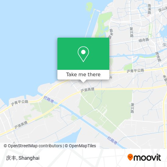 庆丰 map