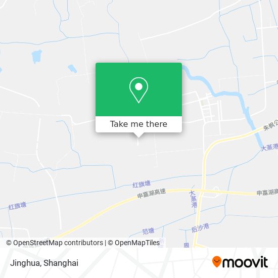 Jinghua map