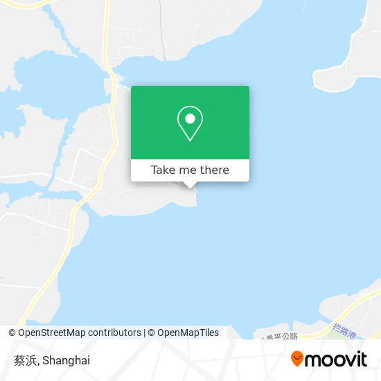 蔡浜 map
