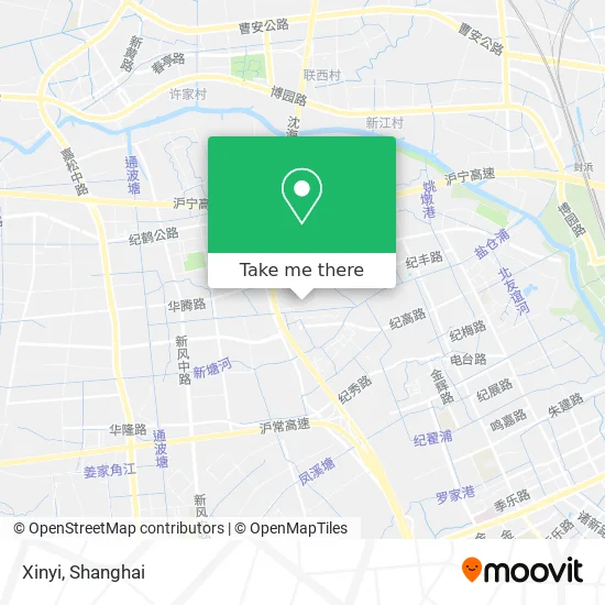 Xinyi map