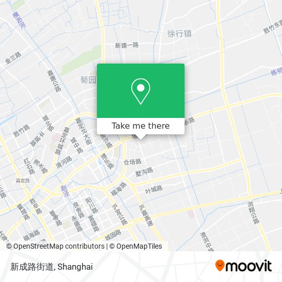 新成路街道 map