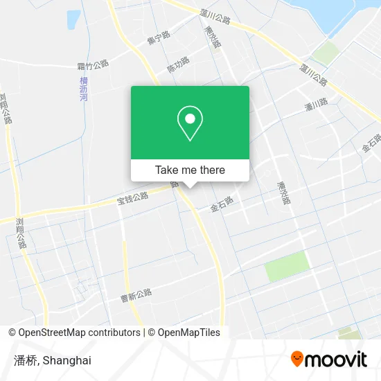 潘桥 map
