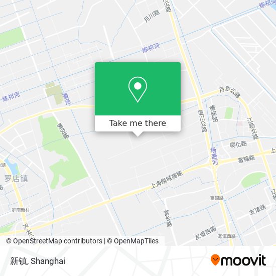 新镇 map