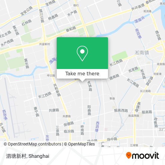 泗塘新村 map