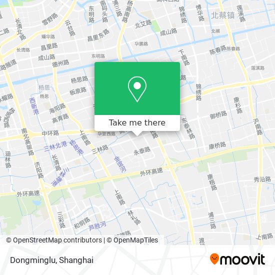 Dongminglu map