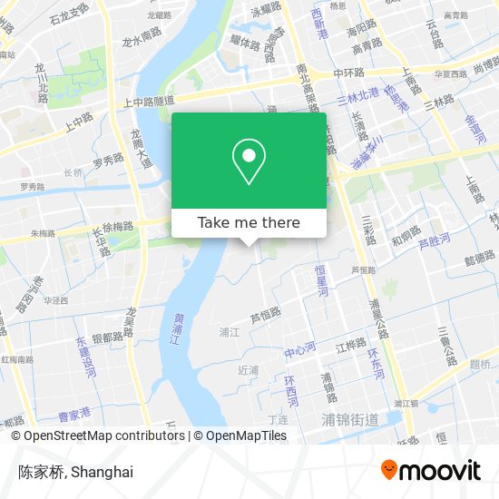 陈家桥 map