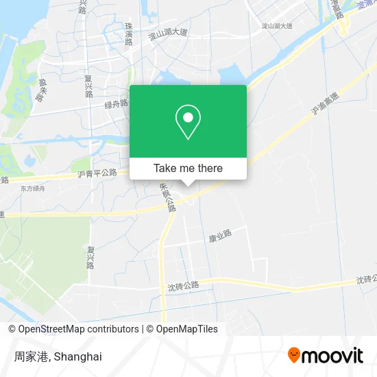 周家港 map