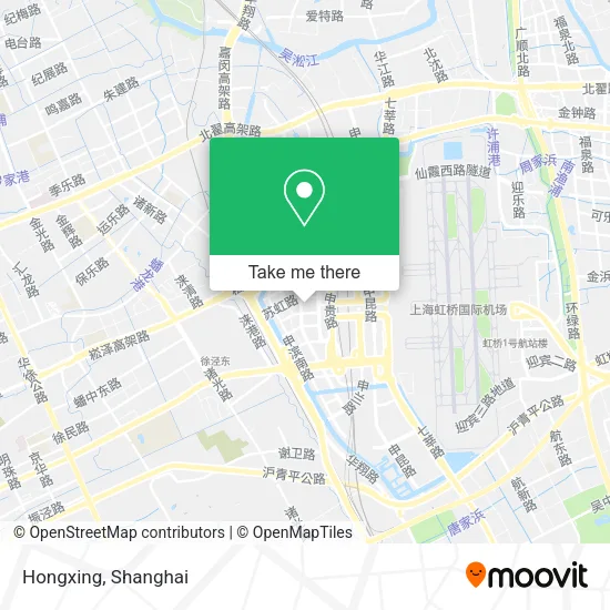 Hongxing map
