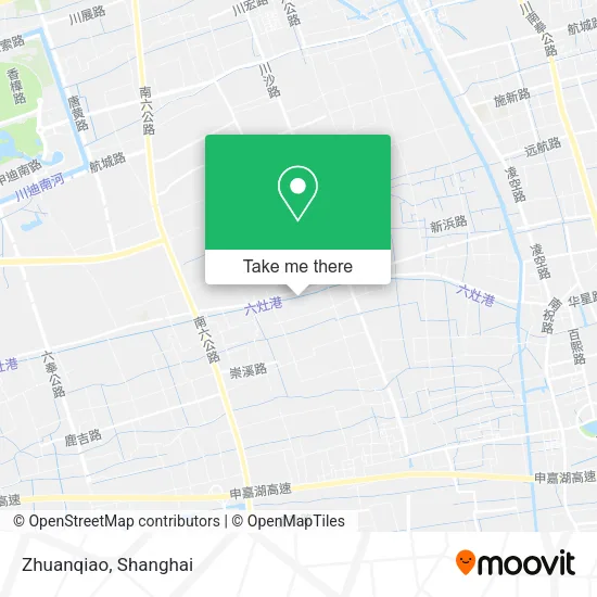 Zhuanqiao map