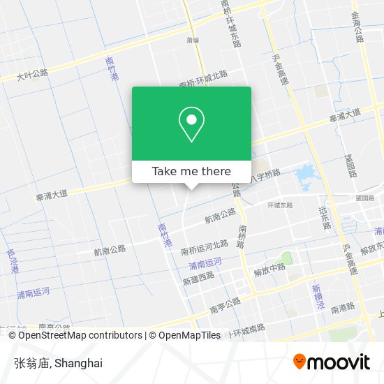 张翁庙 map