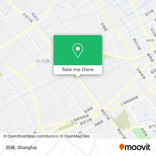 岗峰 map