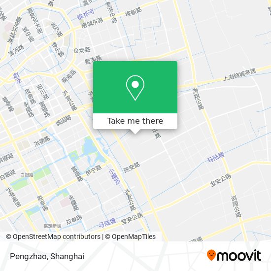 Pengzhao map