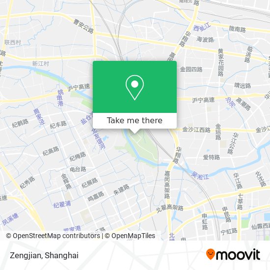 Zengjian map