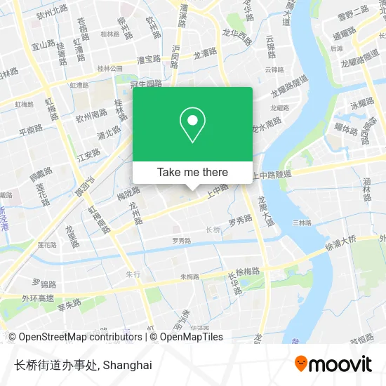 长桥街道办事处 map