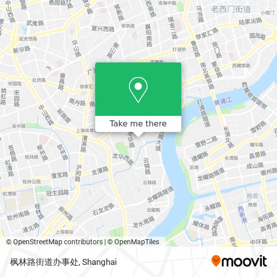 枫林路街道办事处 map