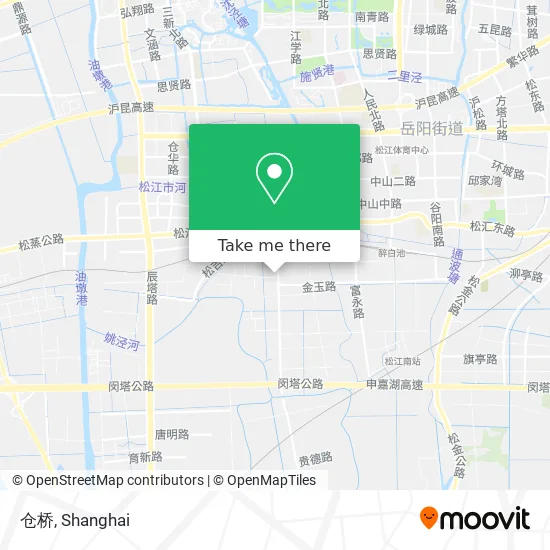 仓桥 map