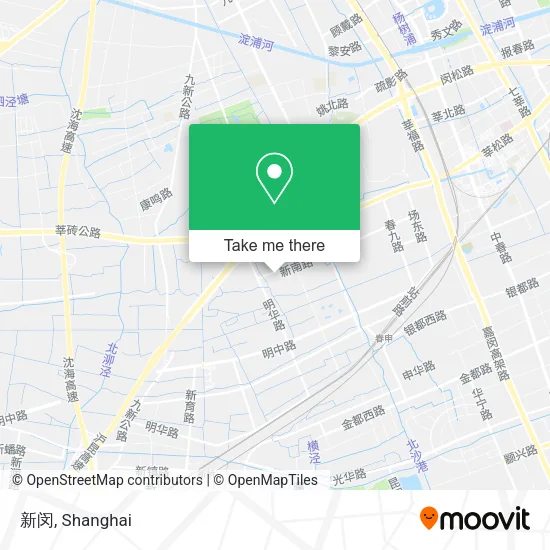 新闵 map
