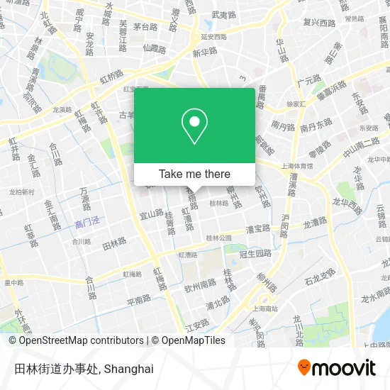 田林街道办事处 map