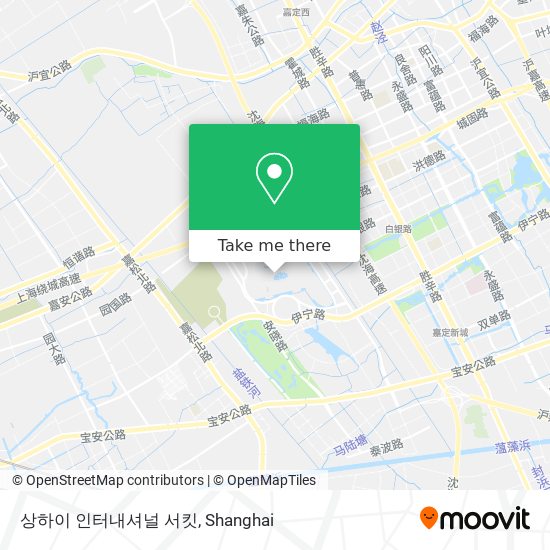 상하이 인터내셔널 서킷 map